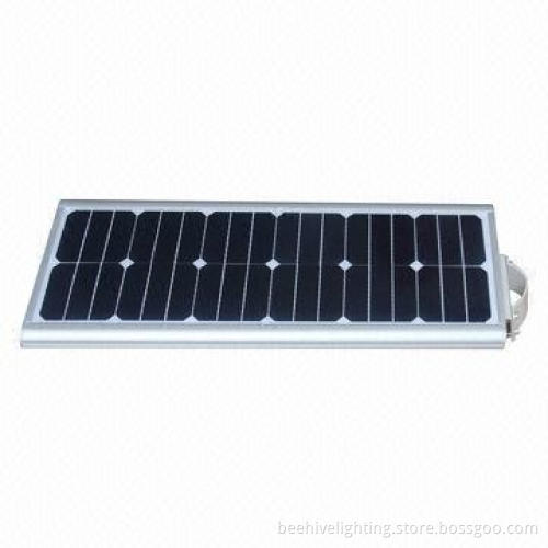All-in-one integrated solar LED street light, 30W power with motion sensor